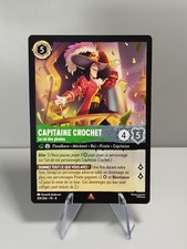 Carte LORCANA FR - Chapitre 8 109/204 Capitaine crochet Rare non Foil Neuf