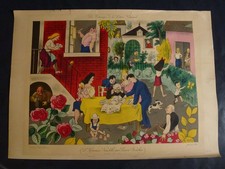 Estampe de la loterie