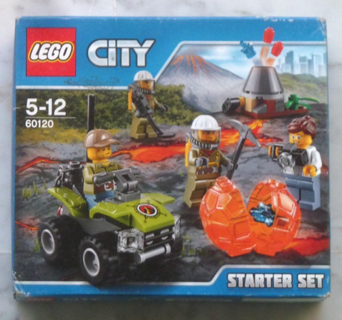 Lego city réf 60120 volcano - lego,