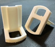 Paire guide porte placard coulissant en T