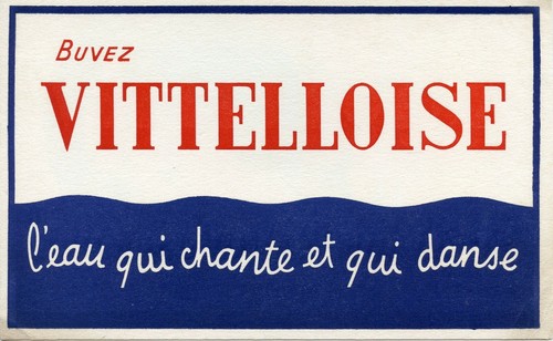 Buvard publicitaire eau - /, //