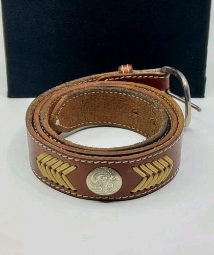 Circle yoakum belt brown - circle,