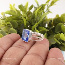 925 argent sterling - argent, rectangle