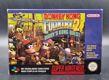 Donkey Kong Country 2 DKC2 - Nintendo Super SNES - Complet CIB - PAL FAH - TBE