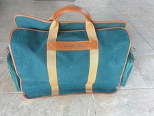 GRAND SAC DE VOYAGE LANCEL EN TOILE  