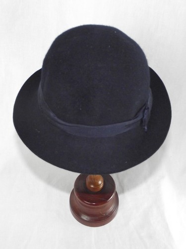 Chapeau feutre enfant bleu - chapeau,