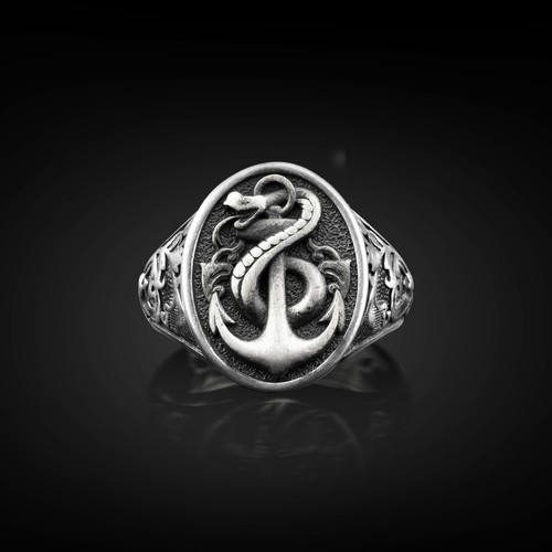 Bague chevalière homme