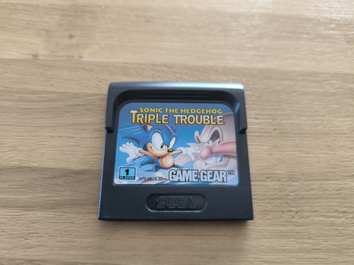 Jeu game gear sonic the - game,