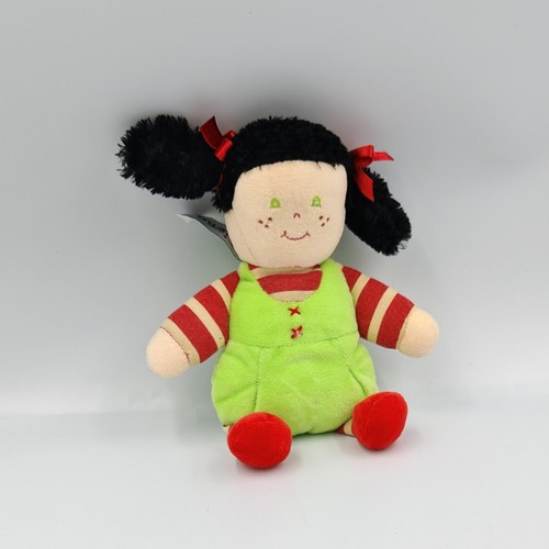 Doudou poupée fille - , rayé