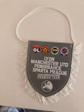 ANCIEN FANION OLYMPIQUES LYONNAIS COUPE DES CLUBS CHAMPIONS 2004 2005