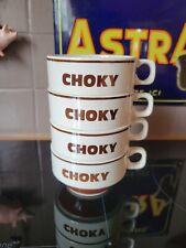 4 TASSES CHOKY VINTAGE