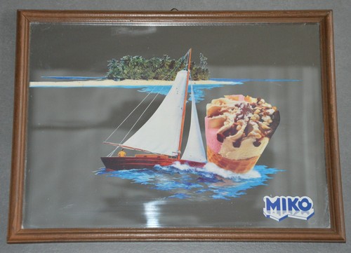 Ancien miroir publicitaire