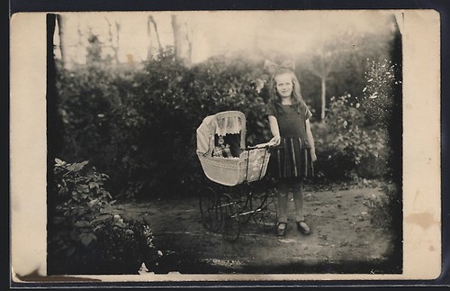 Carte postale photo - , avec