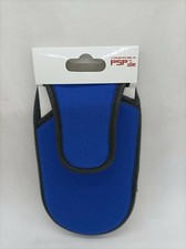 Sacoche de transport housse bleue Neuf Sony PSP Slim
