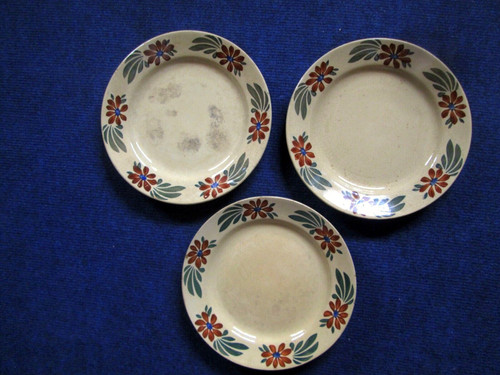 Lot assiette faience - lot, 3