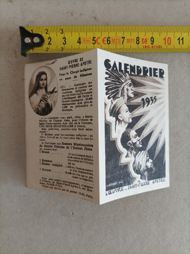 Calendrier 1935 oeuvre - 1935, l'oeuvre