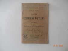 L ANNEE DU CERTIFICAT D