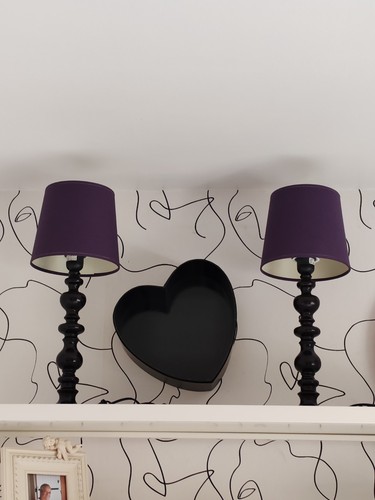 Lampe opaline un lustre - de,