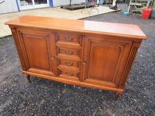 PETIT BUFFET / ENFILADE EPOQUE 1980/90 DE STYLE LOUIS XVI EN MERISIER