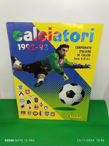 Album panini 1992 - 1992, 1993