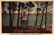 CPA FROMENTINE - Bateau de