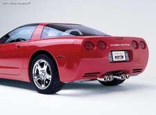 Borla S-TYPE Intégral Chevrolet Corvette C5+Z06 5.7l 1997-2004 Chaque 2xOval