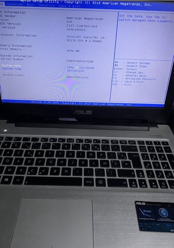 Ordinateur portable asus x505c - portable,
