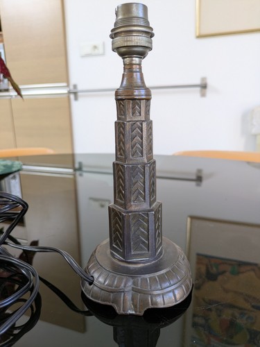 Pied lampe art - art, déco