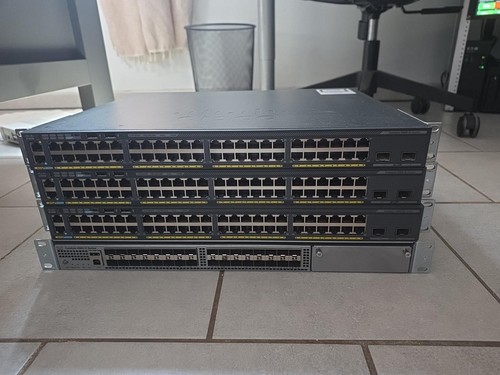 Lot cisco 3x catalyst - lot,