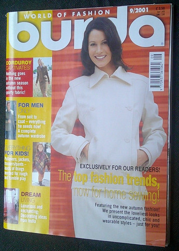 Burda magazine jan 2001 - jan,