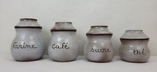 Pots à épices grès / condiments / Pierlot / Ratilly / Puisaye