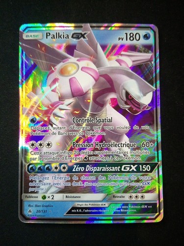 Carte pokémon palkia - carte,