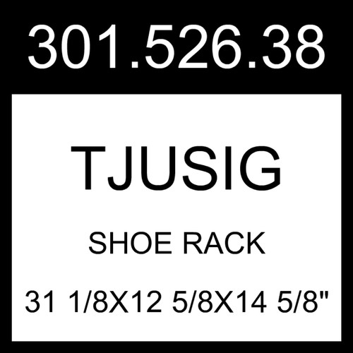 Ikea tjusig shoe rack - ikea,