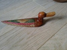 Ancien canard en bois 