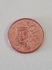 Pièce de 1 cent 2022 France