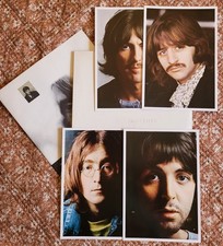The Beatles White Album 2x LP 33T Original Fra 1968 Stéréo BLACK NUMBER Complet