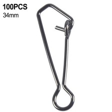 Plateau de pêche équilibré avec clichés en acier inoxydable 100 pièces pivo