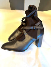 DONN ADRIANA bottines bi matières  cuir pointure 38 1/2