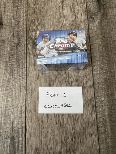 2020 topps chrome baseball - 2020,