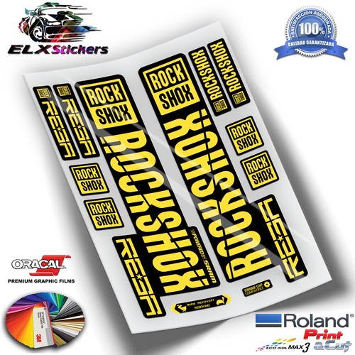 Autocollant stickers fourche - autocollant,