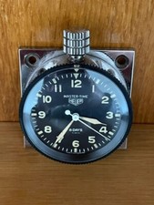 VINTAGE HEUER DASHBOARD EN PARFAIT ETAT DE MARCHE - MASTER TIME HEUER 8 DAYS