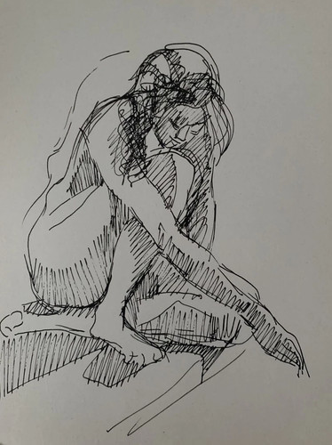 Superbe féminin drawing - superbe,