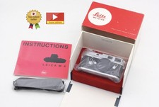 Boîtier d'appareil photo argentique Leica M4 Silver Chrome 35 Final Late...