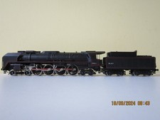 Rare METROP 513 Locomotive vapeur 242 A1 Sncf Noir Brass Fulgurex Lemaco