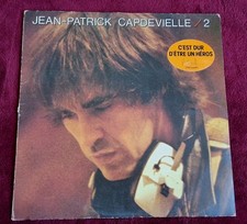 JEAN-PIATRICK CAPDEVIELLE Vinyle Disque LP 33 T - C'EST DUR D' ETRE UN HERO 1980