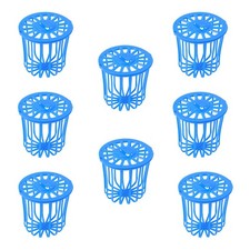  8 Pcs Foraging Toy Mangeoires Pour Oiseaux Panier À Legumes Accessoires En Cage