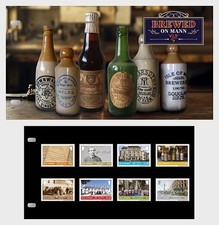 iom 2025 food drink BREWED Mann William Okell Pure Beer water malt hops 8v PACK