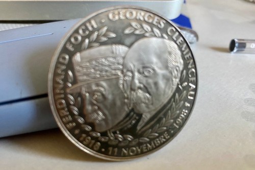 Medaille 1914 1918 foch - medaille,