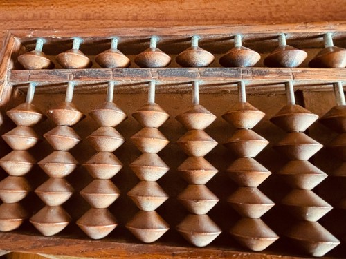 Ancien boulier soroban japon - boulier,
