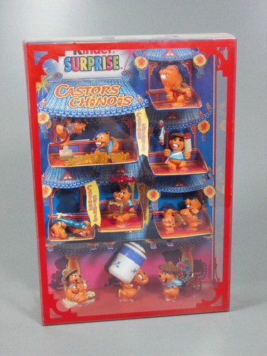 Diorama castors chinois - chinois, 2000